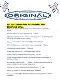 MIS 200 EXAMS PAPER ALL ANSWERS AND QUESTIONS SET A&period;pdf