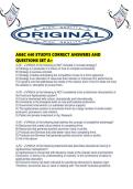 AGEC 440 STUDYS CORRECT ANSWERS AND QUESTIONS SET A&period;pdf