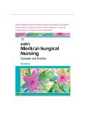 Test Bank for deWit's Medical-Surgical Nursing Concepts & Practice 4th Edition By Holly Stromberg Chapter 1-49 Complete Guide A&plus;&NewLine;