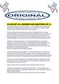 CS 6250 SET ALL ANSWERS AND QUESTIONS SET A&period;pdf