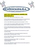 ACRP CCRA COMPREHENSIVE ANSWERS AND QUESTIONS SET A&period;pdf