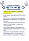 ACRP CCRA EVALUATION TEST ANSWERS AND QUESTIONS SET A&period;pdf