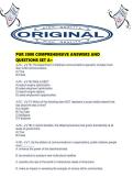 PUR 3000 COMPREHENSIVE ANSWERS AND QUESTIONS SET A&period;pdf