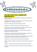 PUR 3000 LATEST STUDY ANSWERS AND QUESTIONS SET A&period;pdf