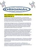 DECA MARKETING COMPREHENSIVE ANSWERS AND QUESTIONS SET A&period;pdf