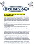 ILTS 290 COMPREHENSIVE ANSWERS AND QUESTIONS SET A&period;pdf