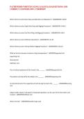 PATHFINDER WRITTEN SLING LOAD EXAM QUESTIONS AND CORRECT ANSWERS 100&percnt; VERIFIED&excl;&excl;&NewLine;