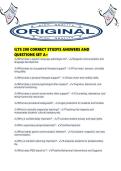 ILTS 290 CORRECT STUDYS ANSWERS AND QUESTIONS SET A&period;pdf