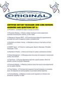 CERTIFIED DIETARY MANAGER CDM CORE REVIEWS ANSWERS AND QUESTIONS SET A&period;pdf