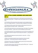 CDM ACTUAL EXAMS ANSWERS AND QUESTIONS SET A&period;pdf