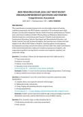 HESI Pediatrics Exam &lpar;2026&sol;2027&rpar; &ndash; Comprehensive Assessment &vert; 150 Practice Questions with Verified Answers