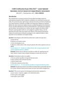 CAISS Certification Exam &lpar;2026&sol;2027&rpar; &ndash; Comprehensive Assessment &vert; 100 Practice Questions with Correct Answers