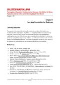 SOLUTION MANUAL FOR &NewLine;The Legal and Regulatory Environment of Business&comma; 19th Edition By Marisa &NewLine;Pagnattaro&comma; Daniel Cahoy&comma; Julie Manning Magid&comma; Peter Shedd