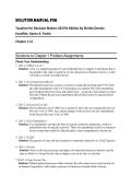 Solution Manual for Taxation for Decision Makers&comma; 2017 Edition by Shirley Dennis-Escoffier & Karen A&period; Fortin &ndash; Complete Solutions Guide