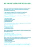 med surg hesi v1 &period;Final Exam Test 20242025&period;&NewLine;