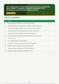 BCOT EMERGENCY RESPONSE EXAM PRACTICE QUESTIONS&NewLine;AND CORRECT ANSWERS &lpar;VERIFIED ANSWERS&rpar; PLUS&NewLine;RATIONALES Q&A INSTANT DOWNLOAD PDF