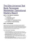 2026&sol;2027 S-Tier Tennessee Wastewater Operator &lpar;Grade III&sol;IV&rpar; Elite Test Bank &vert; TDEC Regulatory & Biological Math Scenarios