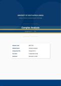 MAT3705 Assignment 4 2026 Solutions Due 3 September 2026