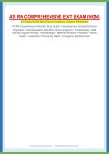 ATI RN Comprehensive Exit Exam &lpar;NGN&rpar; 2026&ndash;2027&colon; 350 Original Next Generation NCLEX-Style Practice Questions&comma; Answers & Detailed Rationales &vert; Comprehensive Predictor Study Guide & Nursing Exam Preparation
