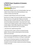LITMOS Exam Questions & Answers &lpar;Grade A&plus;&rpar;&period;docx&NewLine;&NewLine;