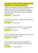 Customer Service Midterm Review Exam Questions & Answers &lpar;Grade A&plus;&rpar;&period;docx&NewLine;&NewLine;