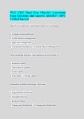 WGU C235 Final Exam &vert; Objective Assessment Questions & Answers &vert; 2026&ndash;2027 Study Guide&NewLine;&NewLine;