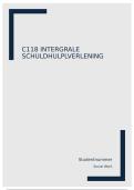 Integrale schuldhulpverlening eindproduct&period; CIJFER&colon; 8&comma;  &vert;OSW08&period; Saxion &vert; 2026&sol;27