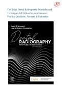 Test Bank Dental Radiography Principles and  Techniques 6th Edition by Joen Iannucci &vert;  Practice Questions&comma; Answers & Rationales