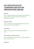 MAP CERTIFICATION EXAM 200&NewLine;COMPREHENSIVE MEDICATION AIDE&NewLine;CERTIFICATION STUDY GUIDE 2026&NewLine;