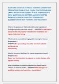 ROCKLAND COUNTY ELECTRICAL LICENSING & INSPECTION &NewLine;REGULATIONS EXAM ACTUAL EXAM & PRACTICE EXAM 2026 &NewLine;&vert;&vert; MOST RECENT EXAM 2026&vert;2027 ACTUAL COMPLETE REAL &NewLine;EXAM QUESTIONS AND CORRECT ANSWERS &lpar;VERIFIED &NewLine;ANSWERS&rpar; ALREADY GRADED A&plus; &vert; GUARANTEED  &NewLine;SUCCESS&excl;