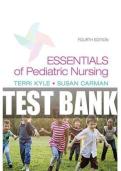 test bank for essentials of pediatric nursing 4th edition by kyle