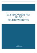 Beleidsvoorstel en verantwoordingsverslag&period; CIJFER&colon; 7&vert; Innoveren met beleid S13 &vert; Saxion &vert; 2026&sol;27