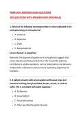 NRNP 6675 MIDTERM EXAM QUESTIONS&NewLine;200 QUESTIONS WITH ANSWERS AND RATIONALES&NewLine;