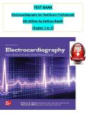 Test Bank for Electrocardiography for Healthcare Professionals&NewLine;6th Edition by Kathryn Booth&NewLine;Chapter 1 to 15