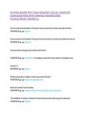 PA EFDA BOARD TEST EXAM 2026&sol;2027 ACTUAL COMPLETE&NewLine;EXAM QUESTIONS WITH VERIFIED ANSWERS&lpar;100&percnt;&NewLine;PASS&rpar;&vert;ALREADY GRADED A&plus;