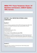 NWSA TTT-1 Tower Technician I Exam &vert; 57 &NewLine;Questions and Answers &vert; 2026&sol;27 Update &vert; &NewLine;100&percnt; Correct&period;