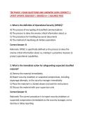 TBS PHASE 1 EXAM QUESTIONS AND ANSWERS &lpar;100&percnt; CORRECT&rpar; &vert; LATEST UPDATE 2026&sol;2027 &vert; GRADED A&plus; &vert; ASSURED PASS