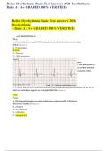 Relias Dysrhythmia Basic A Exam &vert; Questions & Answers &vert; 2026 Study Guide