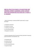 &NewLine;&NewLine;NBSTSA PRACTICE EXAM B 150 QUESTIONS AND VERIFIED CORRECT ANSWERS LATEST UPDATE 2026 FOR GUARANTEED SUCCESS GET IT RIGHT &excl;&excl; A&plus; GRADED&NewLine;