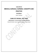 Test Bank for Medical-Surgical Nursing&colon; Concepts and Practice&comma; 6th Edition by Holly K&period; Stromberg &vert; 1&comma;500 Original NCLEX-PN & NGN Practice Questions&comma; Answers & Detailed Rationales &vert; Chapter-Aligned