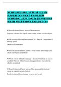 NURS FPX4060 ACTUAL EXAM&NewLine;PAPER &lpar;NEWEST UPDATED&NewLine;VERSION&colon; 2026&sol;2027&rpar; QUESTIONS&NewLine;WITH SOLUTIONS GRADED A&plus;