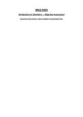 WGU D425 Introduction to Chemistry &mdash; Objective Assessment Questions & Answers&vert; Latest Update&vert; Guaranteed Pass&NewLine;