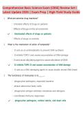 Comprehensive Basic Science Exam &lpar;CBSE&rpar; Review Set I 2026 &vert; Questions and Answers &vert; Latest Update &vert; High-Yield Study Guide