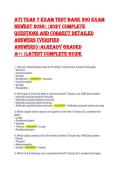 LPN to RN Transition 5th Edition by Claywell&colon; Complete Study Guide & Test Bank 2026 &vert; NCLEX-RN Prep