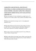 NURS FPX 4050 ETHICAL AND POLICY&NewLine;FACTORS IN CARE COORDINATION ACTUAL&NewLine;EXAM PAPER &lpar;NEWEST UPDATED VERSION&colon;&NewLine;2026&sol;2027&rpar; QUESTIONS WITH SOLUTIONS&NewLine;GRADED A&plus;
