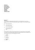 NURS 6521 ACTUAL EXAM WITH QUESTIONS AND VERIFIED ANSWERS 2026&sol;2027 UPDATED LATEST