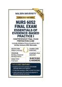 NURS 6052 midterm & Final exam Bundle Essentials of Evidence-Based Practice  I Questions And Answers 2026&sol;2027 Walden University