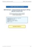 NUR 6130 Exam 1&colon; Advanced Practice Nursing III - NP Prep&NewLine;2026&sol;2027 UPDATE WPU