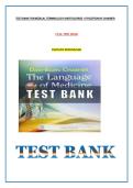 Test Bank for Medical Terminology&colon; A Short Course & The Language of Medicine &lpar;11th Edition&rpar; by Davi-Ellen Chabner &vert; All Chapters Included