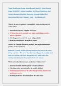 Texas Roadhouse Server Mock Exam &lpar;Latest&rpar; &vert;&vert; Most Recent                      &NewLine;Exam 2026&vert;2027 Actual Complete Real Exam Questions And                      &NewLine;Correct Answers &lpar;Verified Answers&rpar; Already Graded A&plus; &vert;                  &NewLine;Guaranteed Success&excl;&excl; Ne